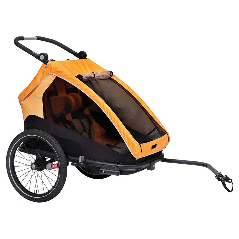XLC Trailer Duo S BS-C10 Cykelanhænger - til 2 børn